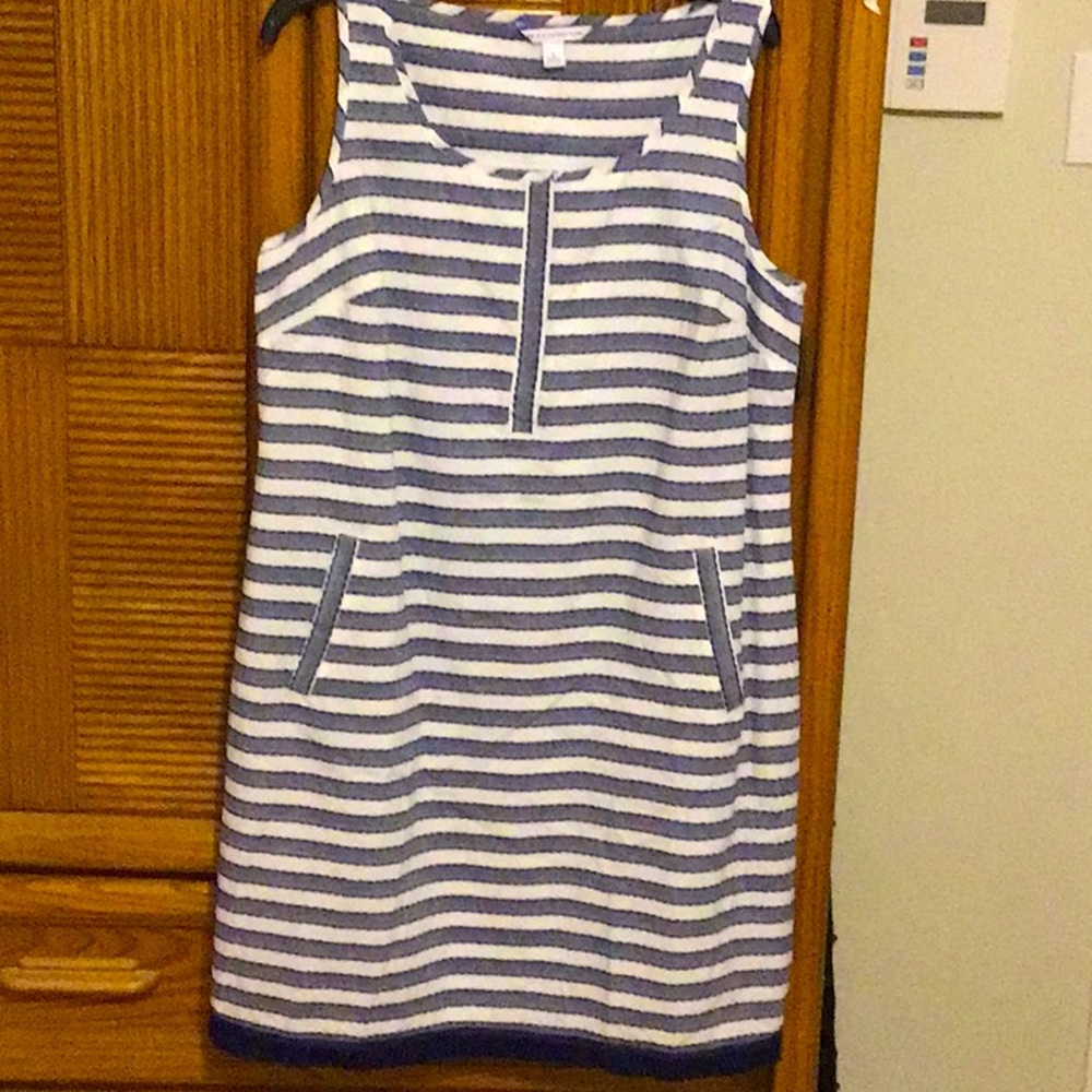Blue n White sundress, size L